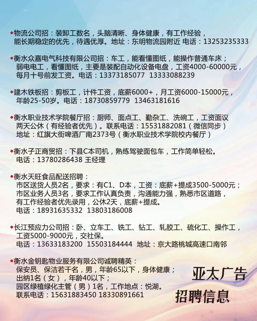 运城最新灵通资讯招聘，探寻人才与机遇的理想交汇点